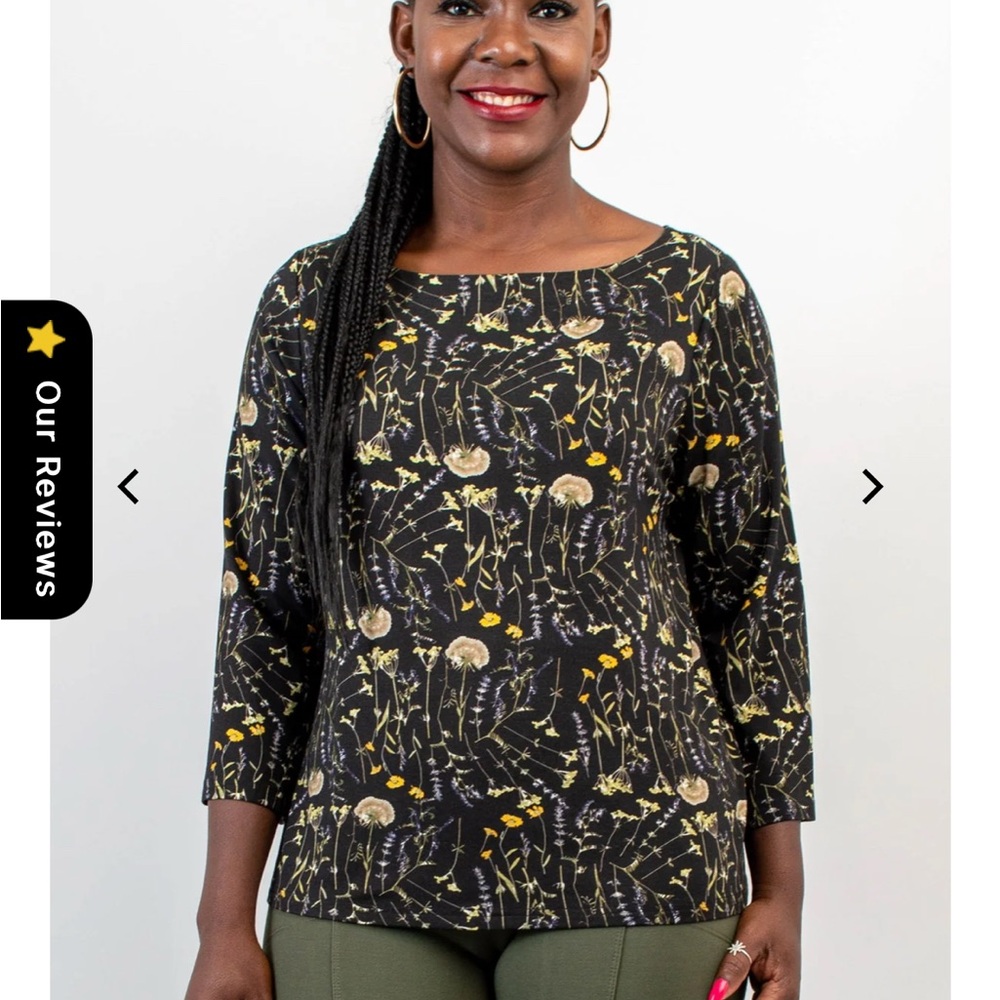 Blue Sky Jolly Top in XL